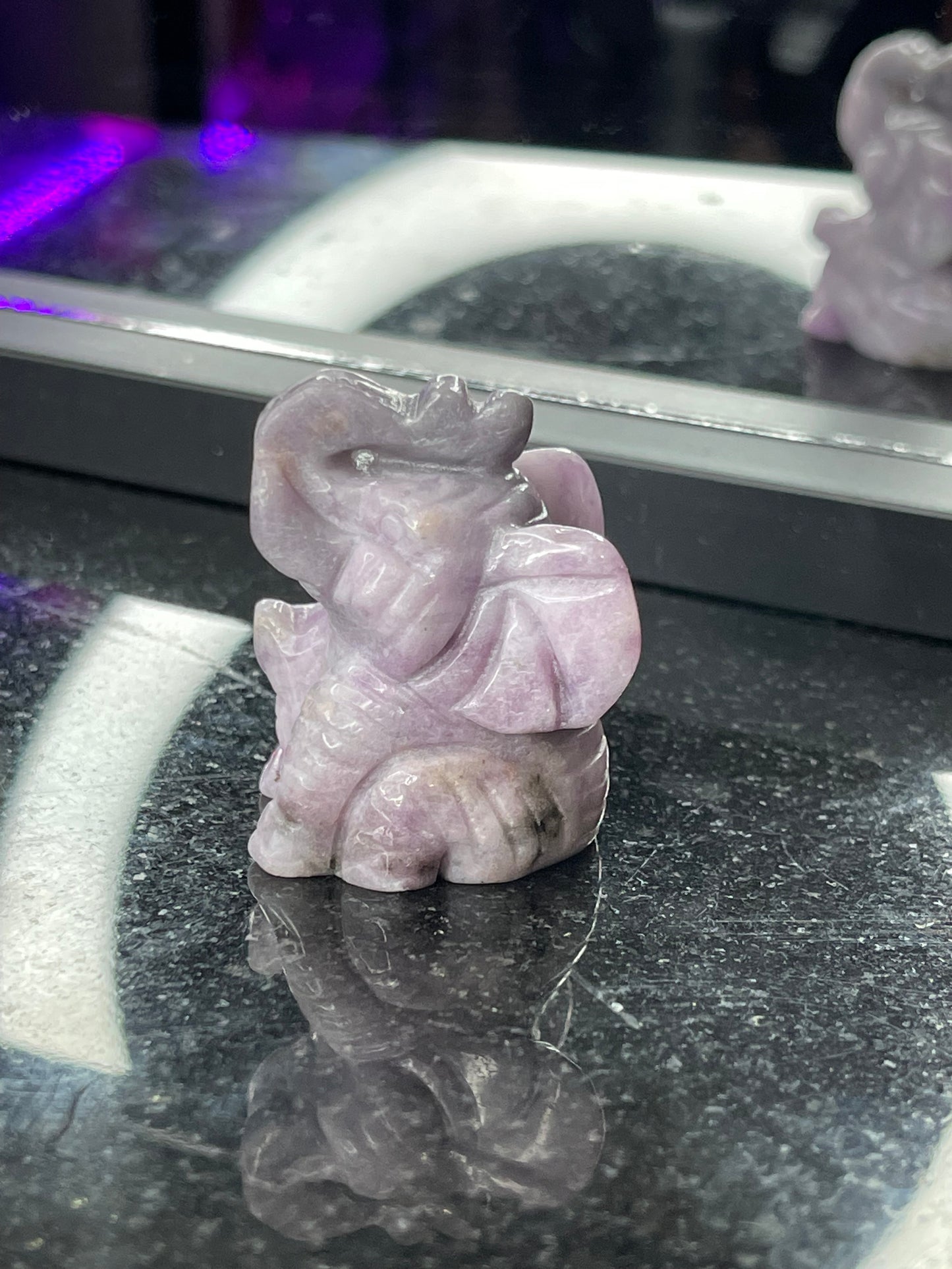 Genuine Crystal Elephants