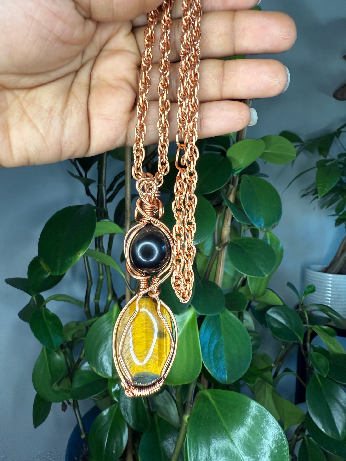 Rainbow Obsidian & Tiger Eye