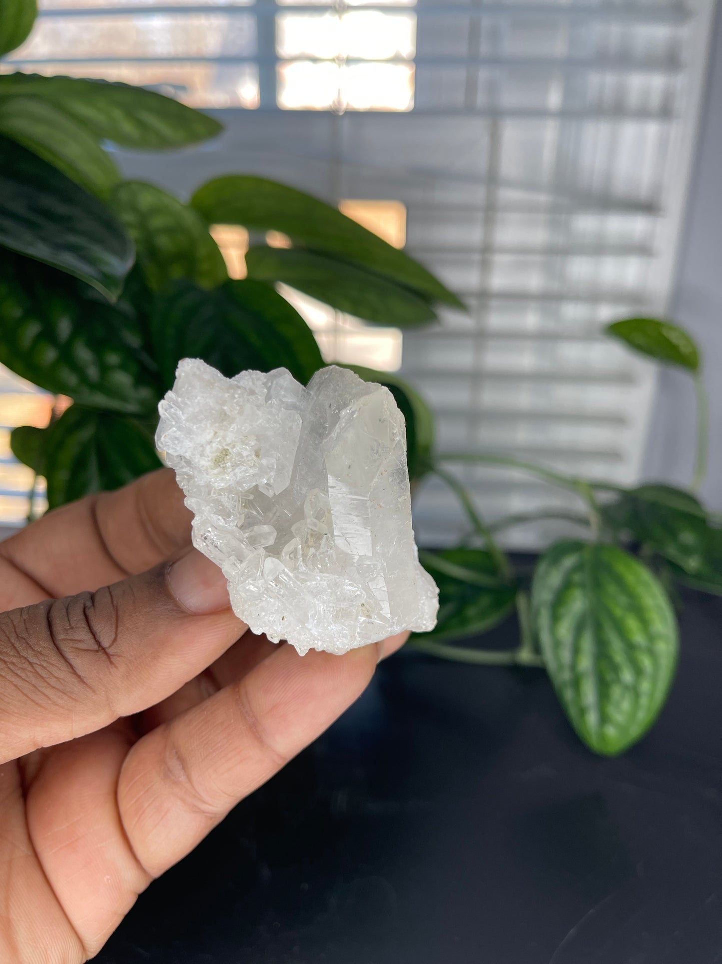 Genuine Clear Quartz Crystal Clusters