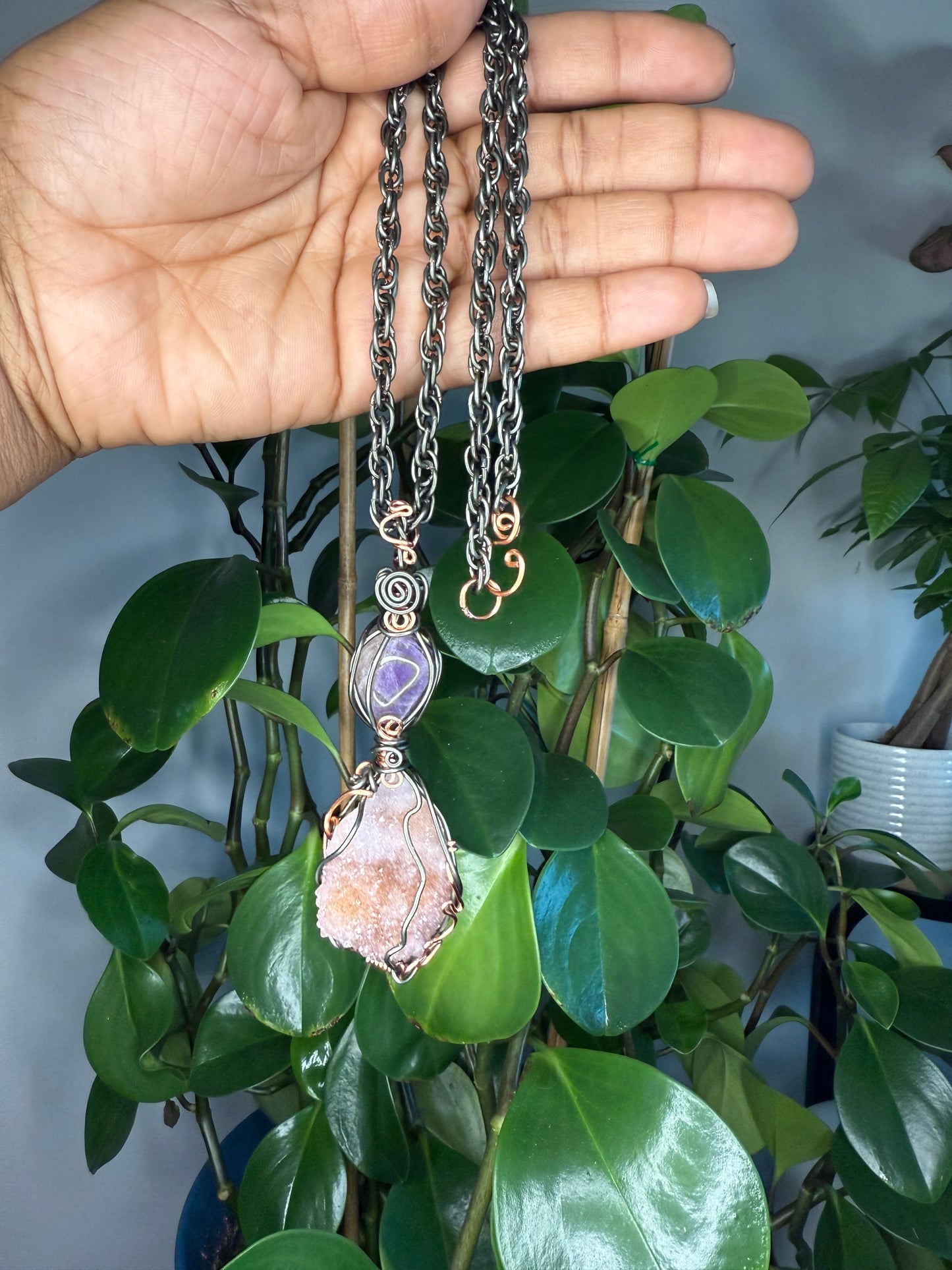 Amethyst & Spirit Quartz