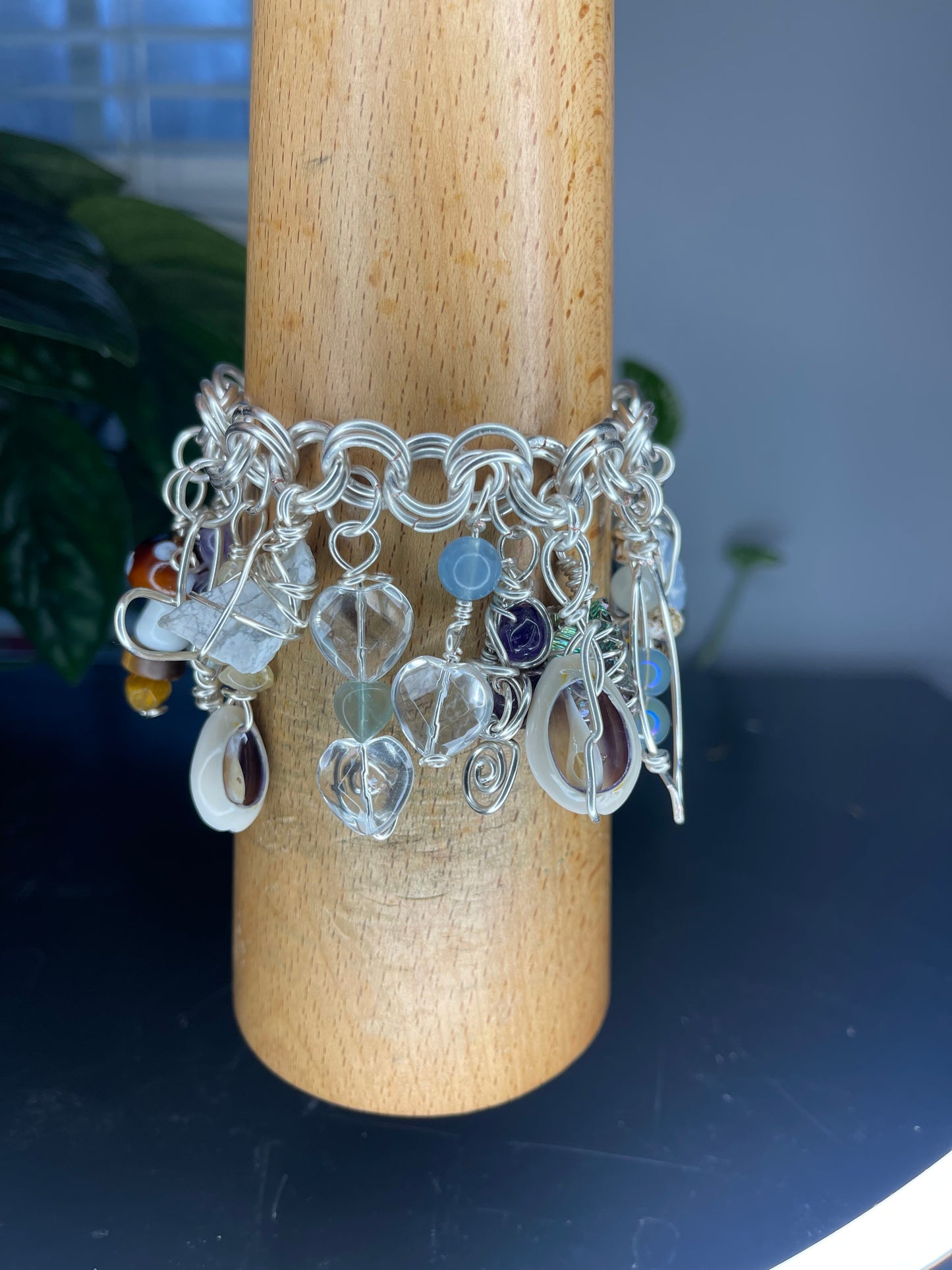 ‘Love Yours’ Silver Charm Bracelet