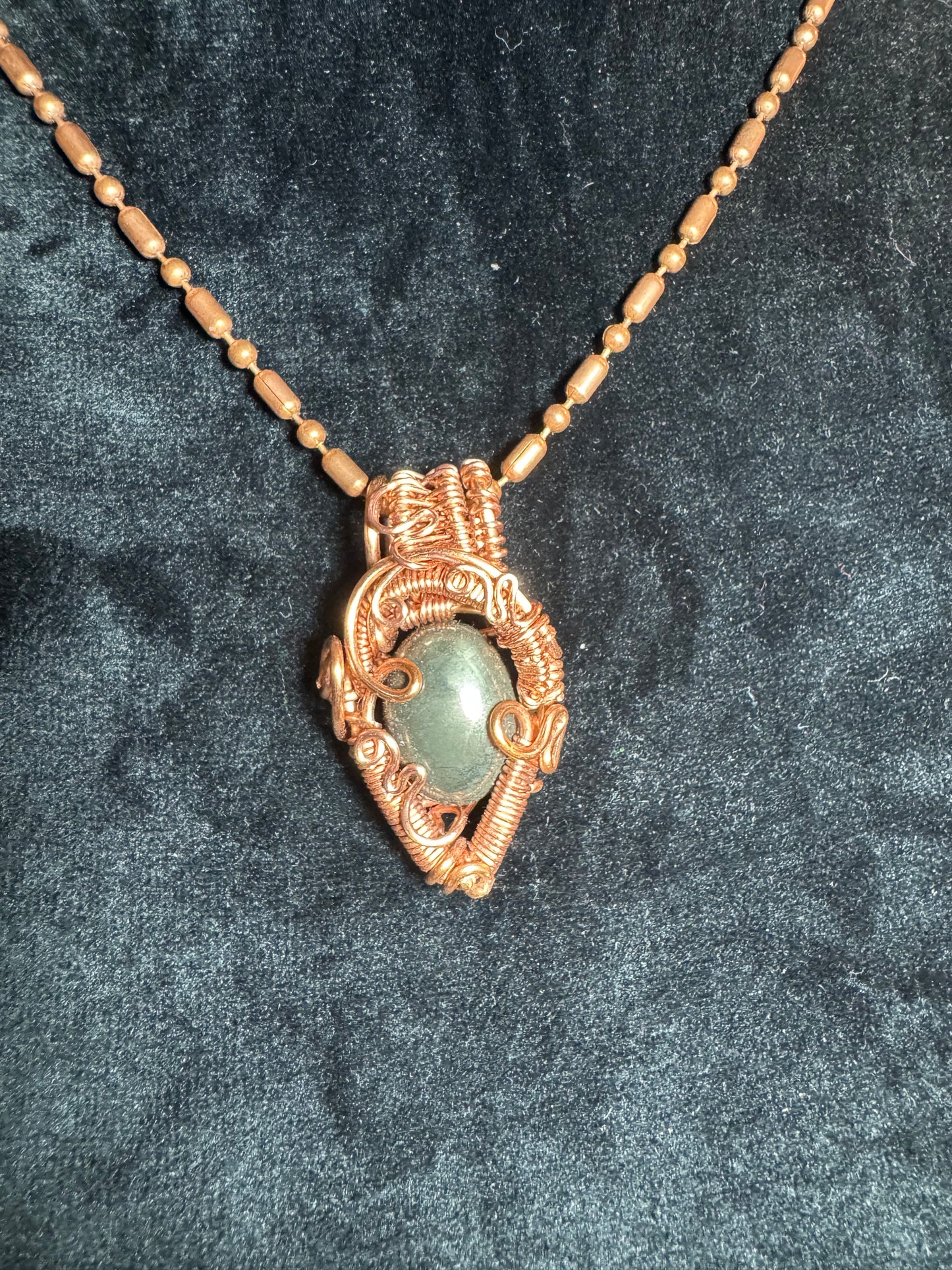Pyrite Oval Pendant