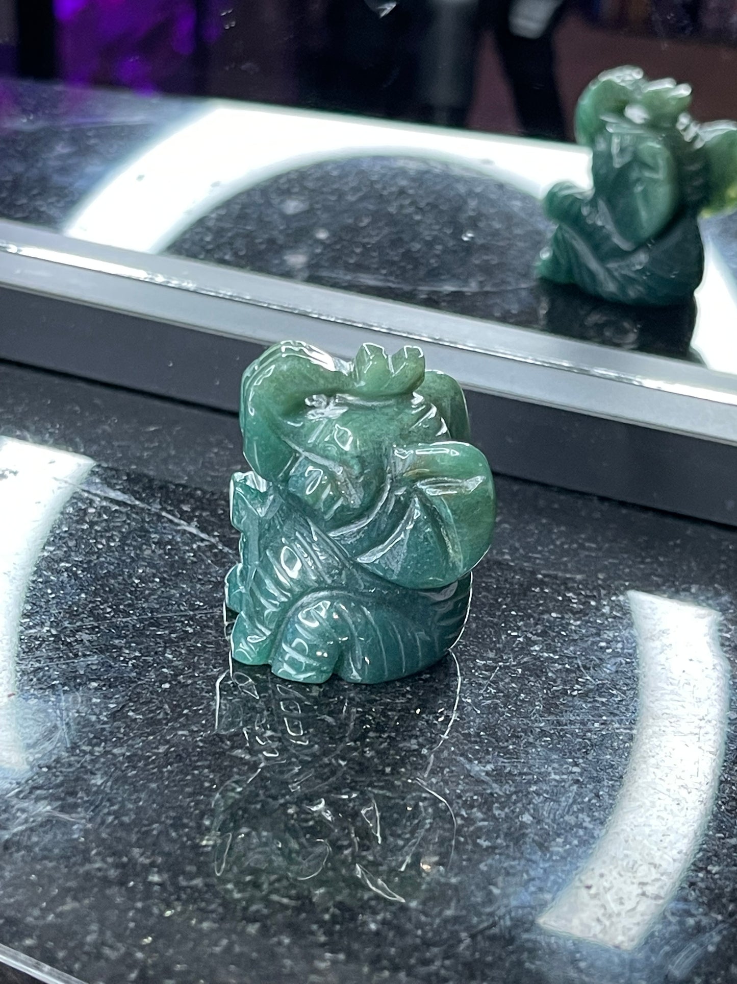Genuine Crystal Elephants