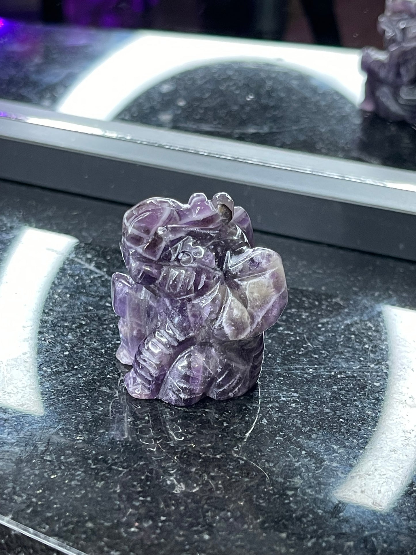 Genuine Crystal Elephants