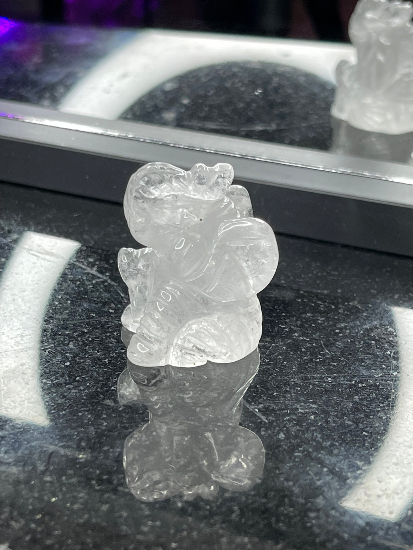 Genuine Crystal Elephants