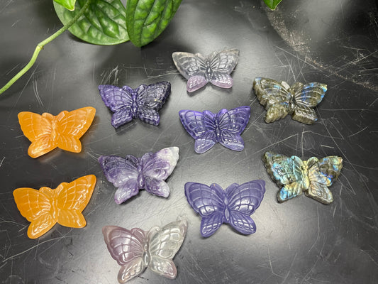 Genuine Crystal Butterflies