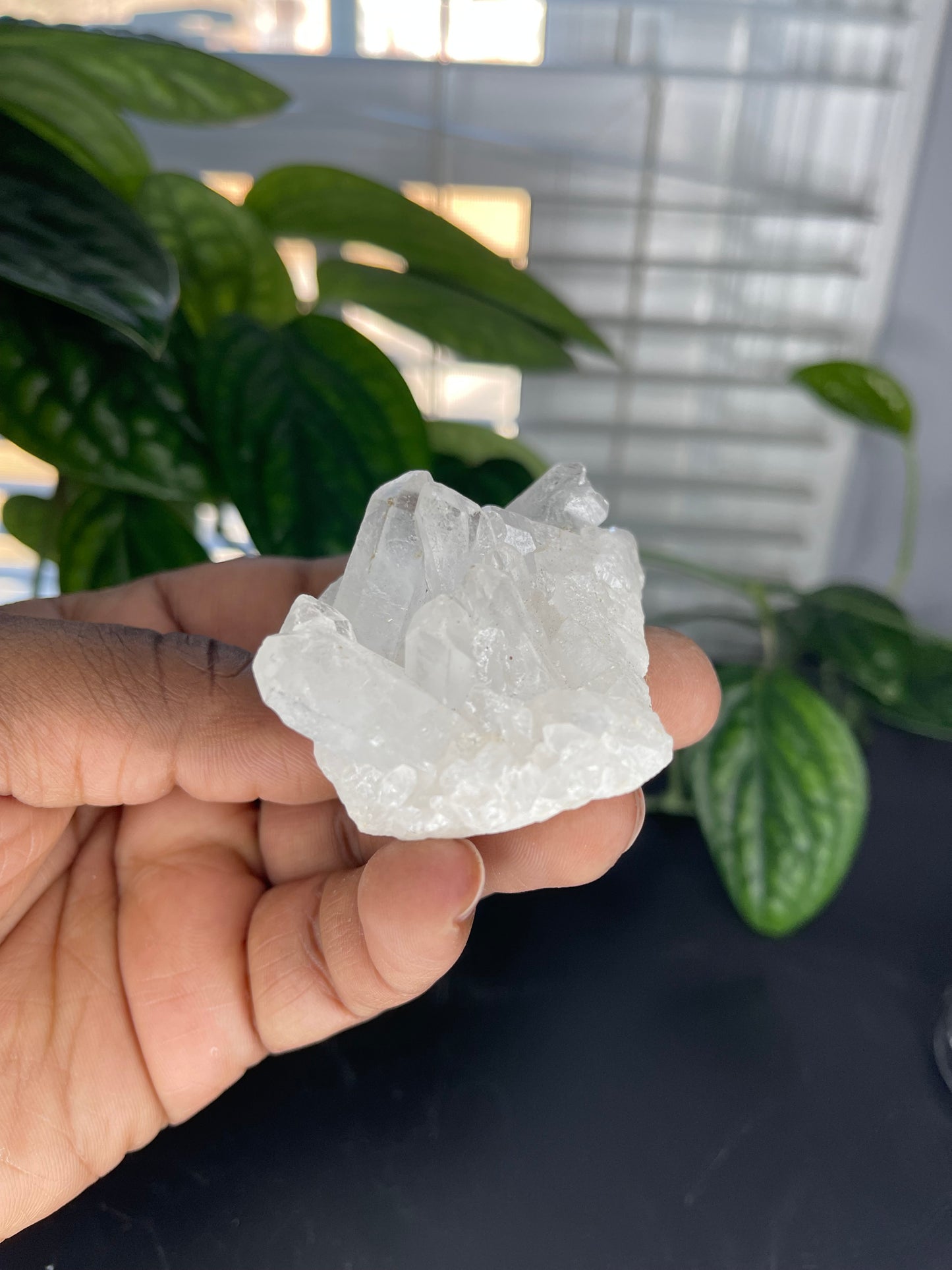 Genuine Clear Quartz Crystal Clusters