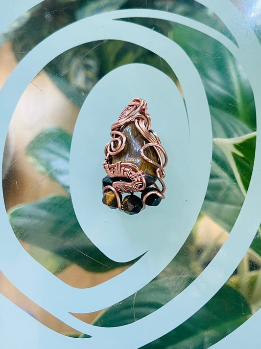 Tumbled Tiger Eye Pendant