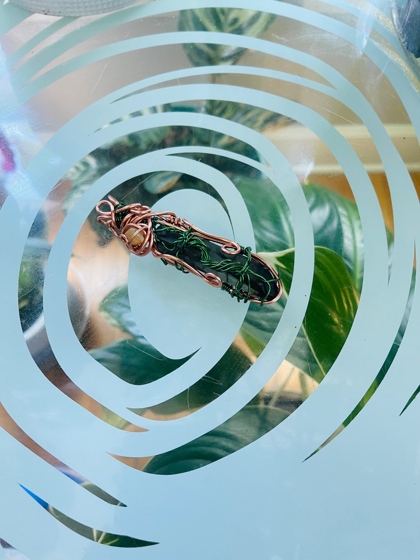 Opal & Smoky Quartz Tree of Life