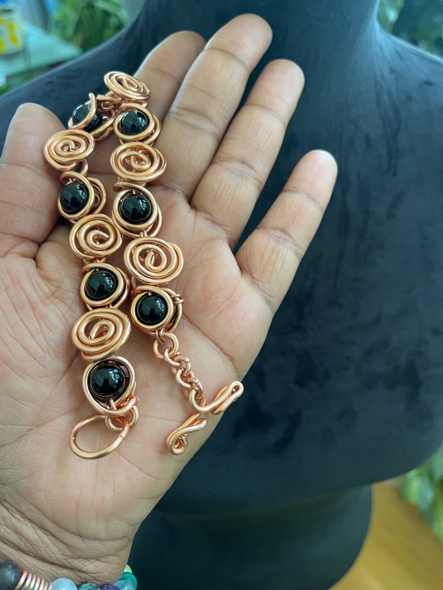 Obsidian Trance Bracelet