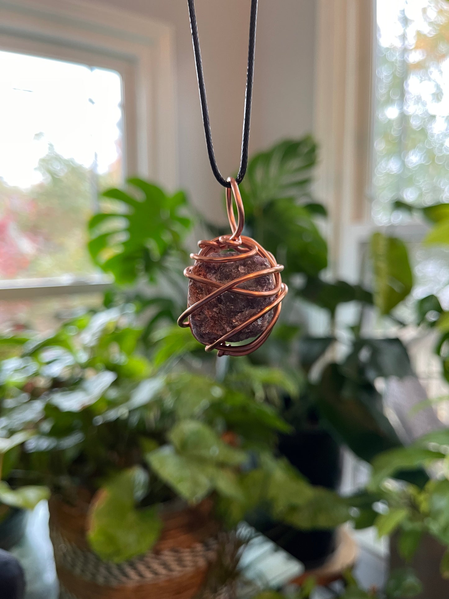 Lepidolite Pendant