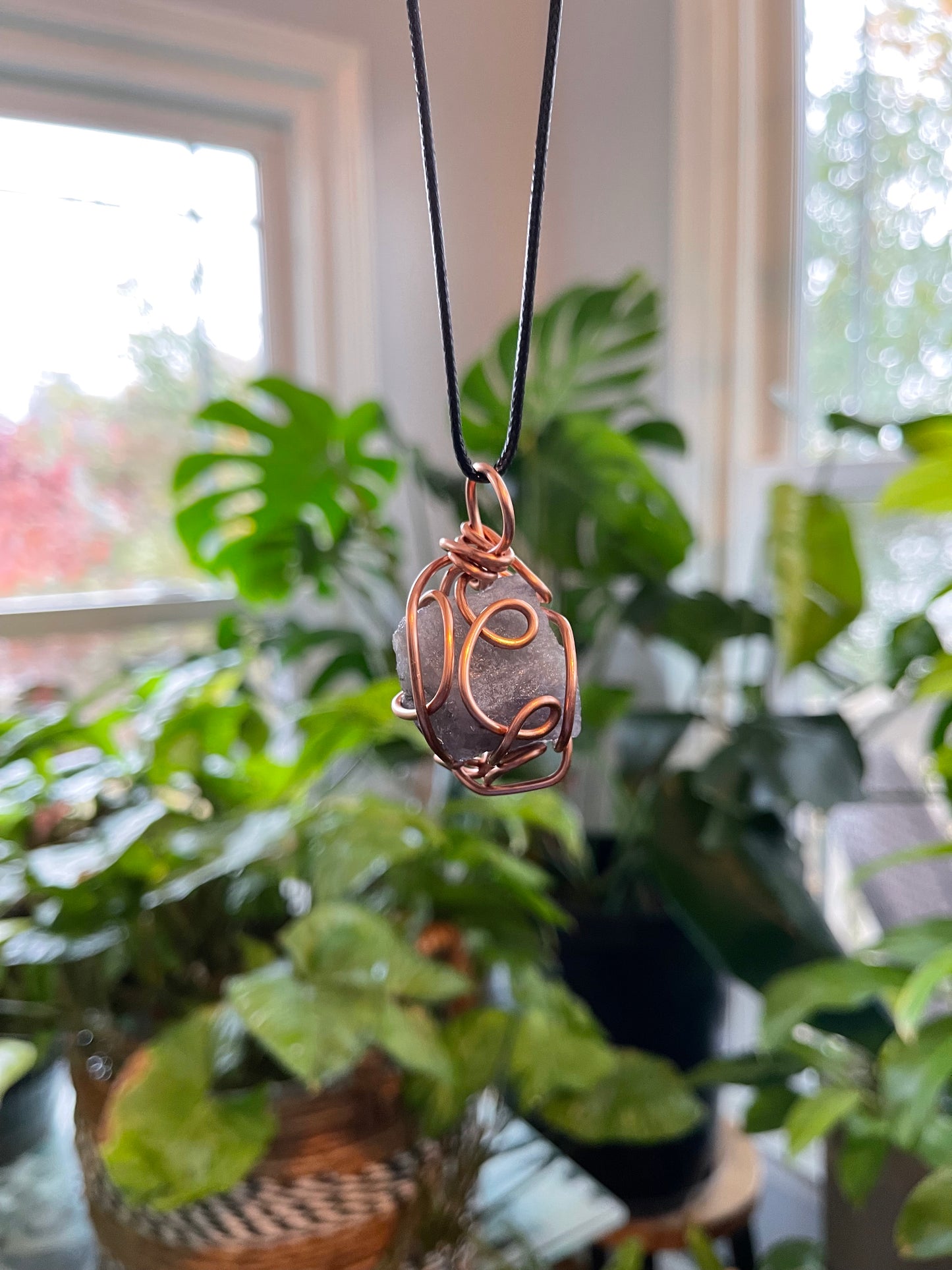 Iolite Pendant