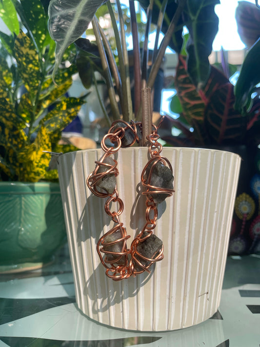 Flashy Labradorite Chunky Charm Bracelet