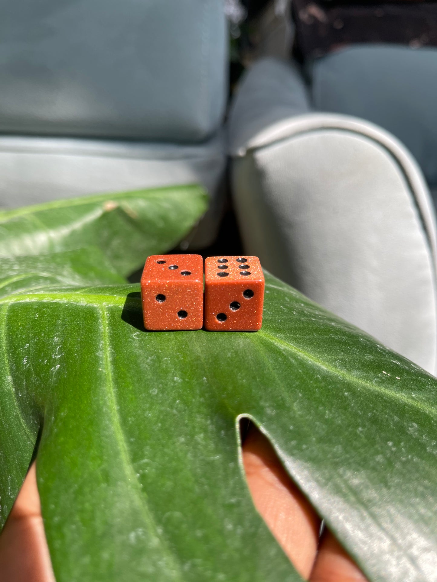 Goldstone Crafted Dice