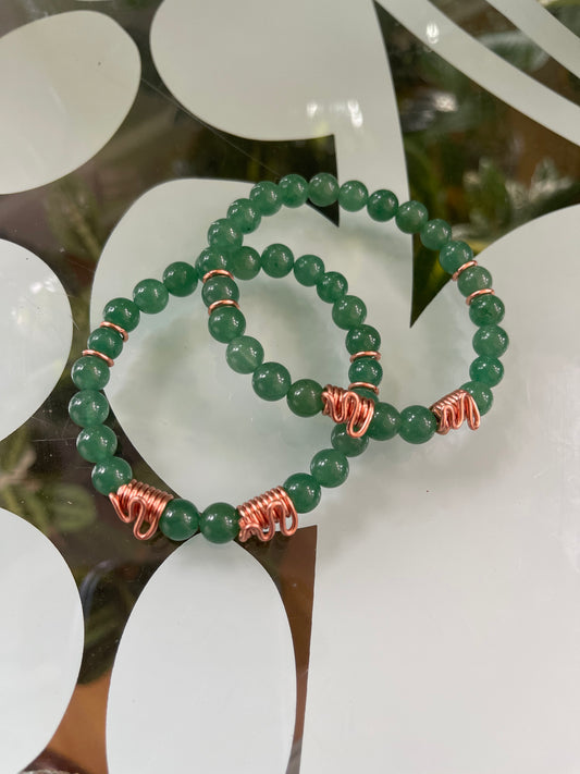 Green Aventurine Beaded bracelet