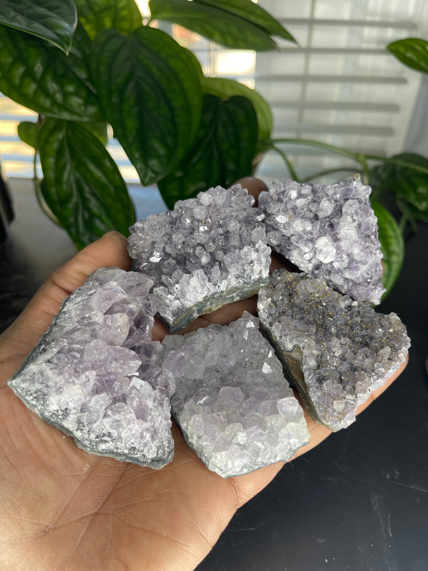 Genuine Amethyst Crystal Clusters