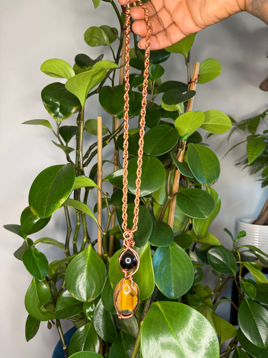 Rainbow Obsidian & Tiger Eye