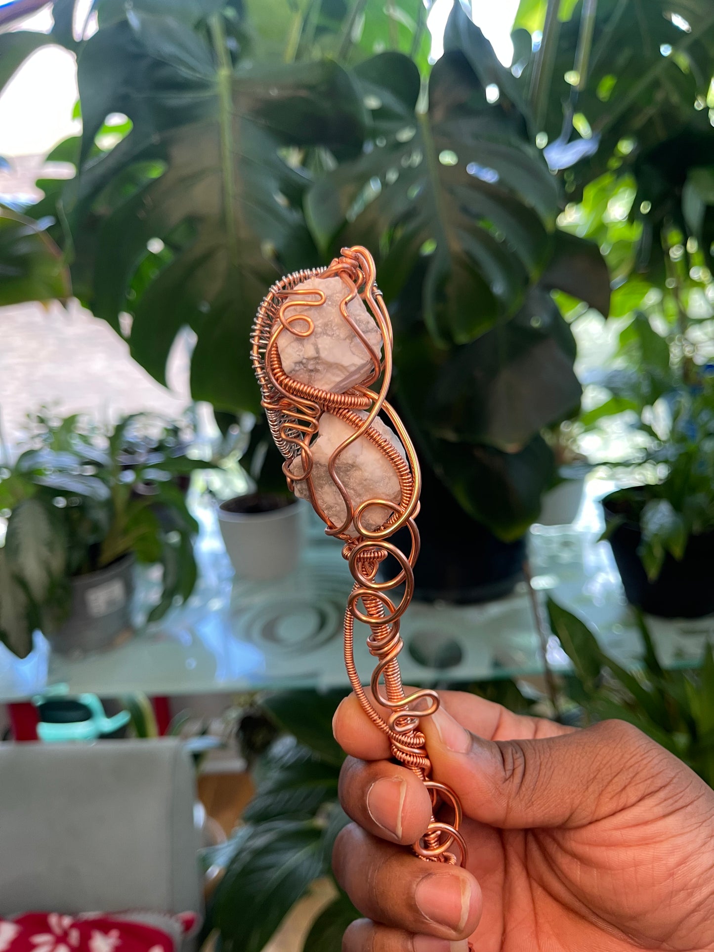 Howlite Magic Stick