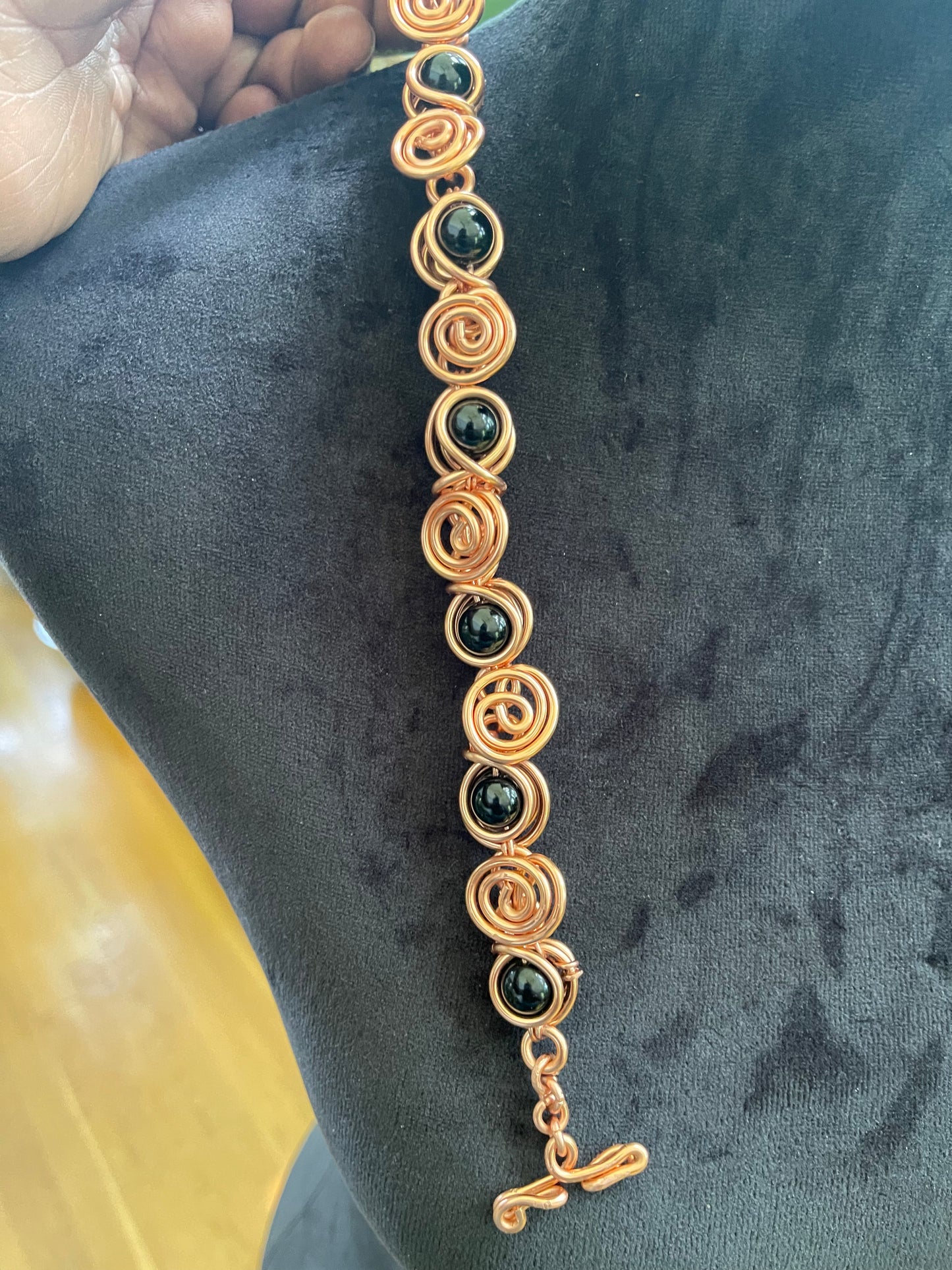 Obsidian Trance Bracelet
