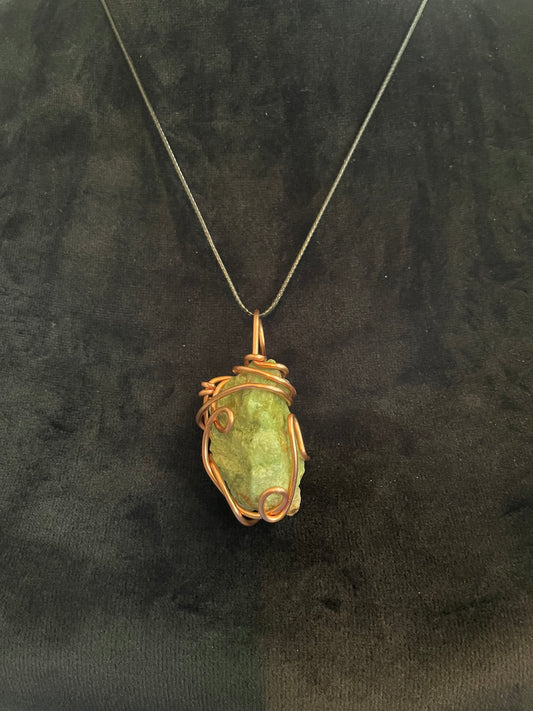 Chrysoprase Pendant