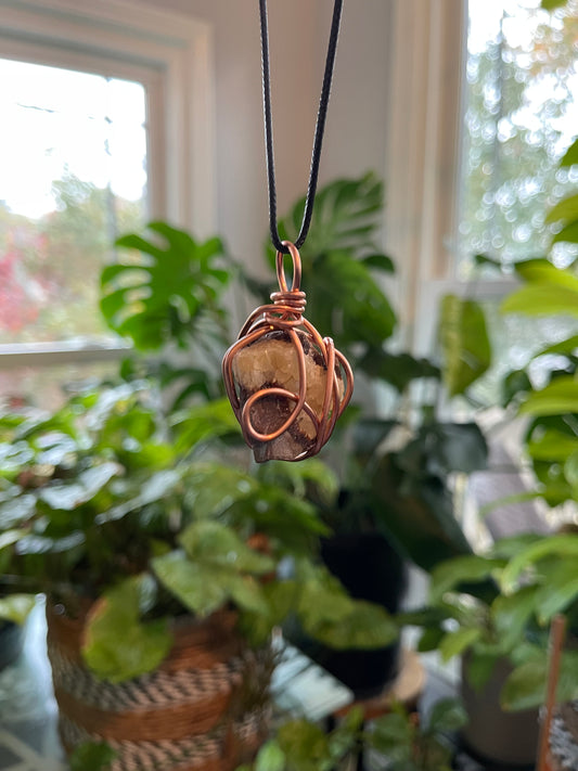 Septarian Pendant