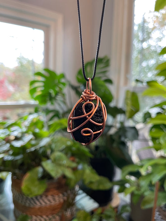 Tektite Pendant
