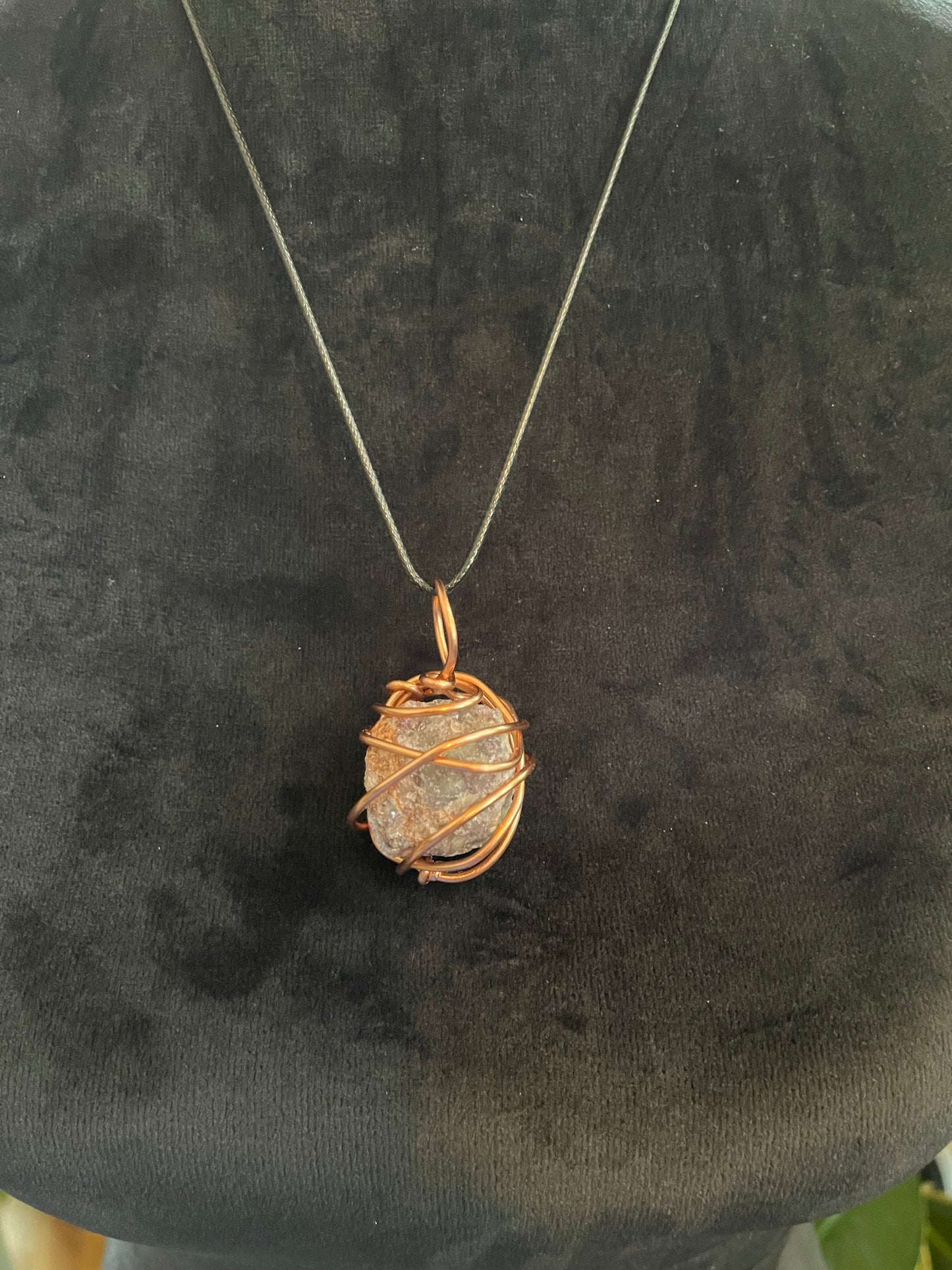 Lepidolite Pendant