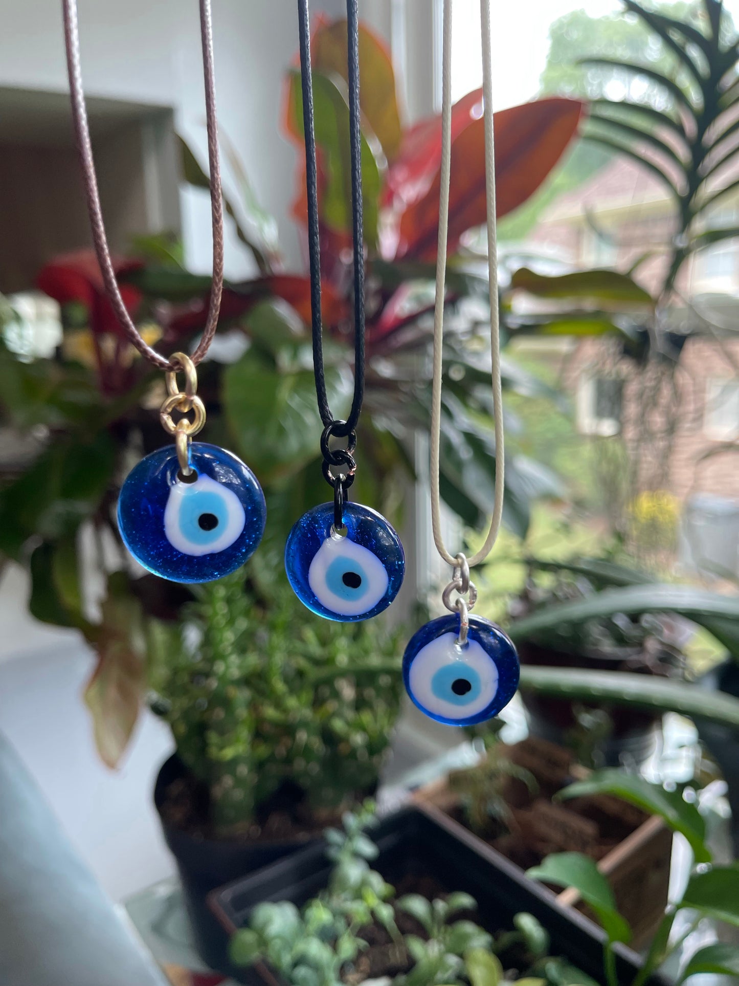Evil Eye Glass pendants