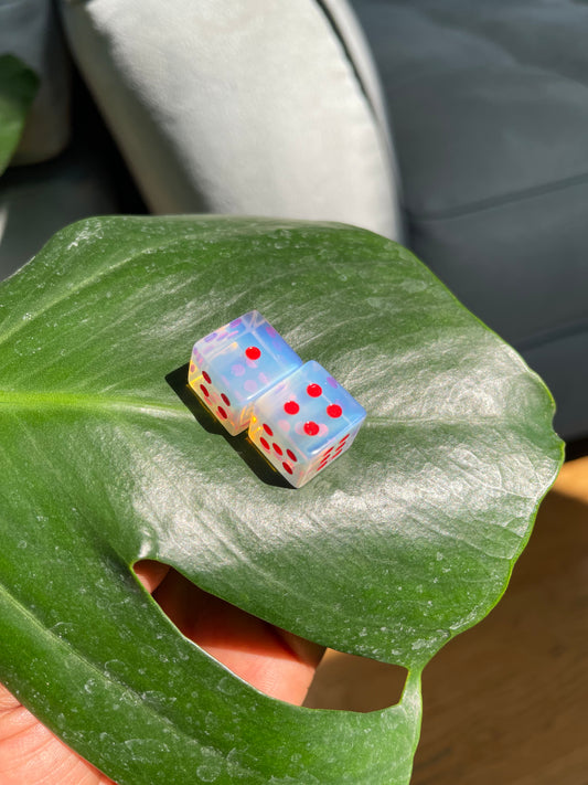 Opalite Crafted Dice