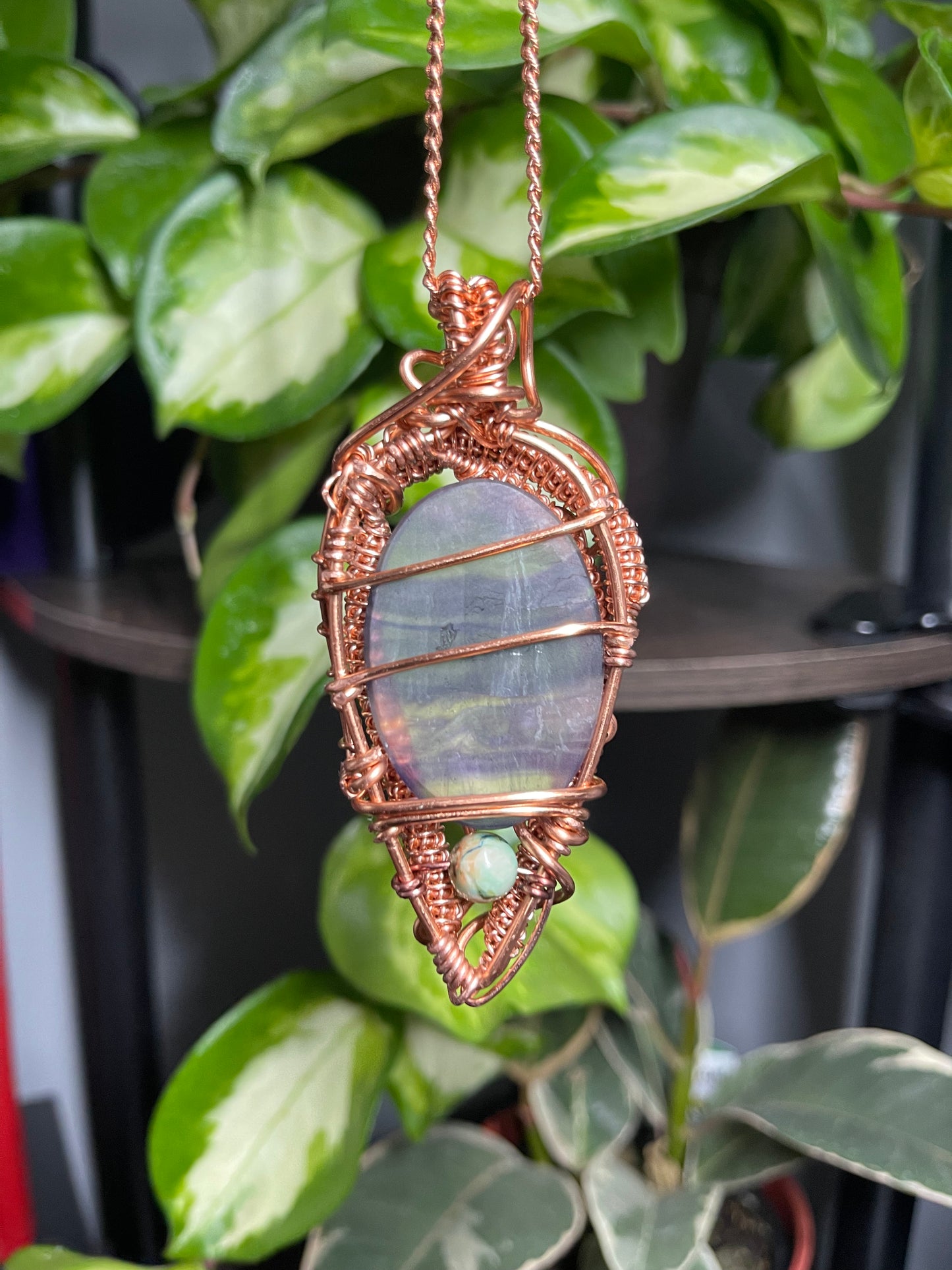 Rainbow Fluorite & Chrysoprase