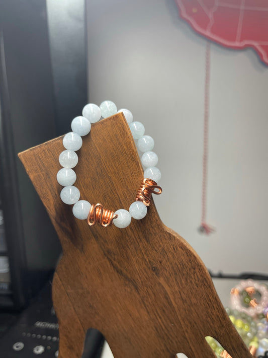 Aquamarine Kiddie Bracelet